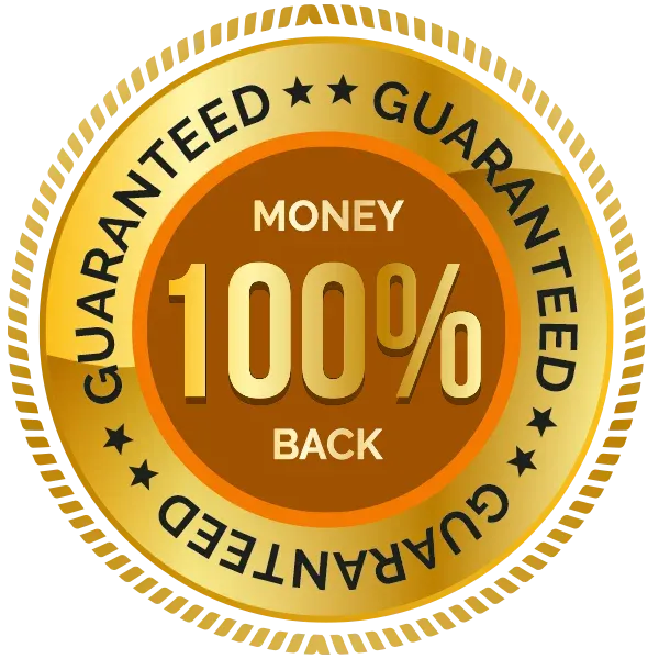Orivelle 30-Day Money-Back Guarantee Seal
