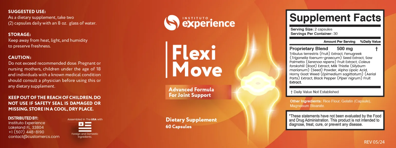 Flexi Move Supplement Facts