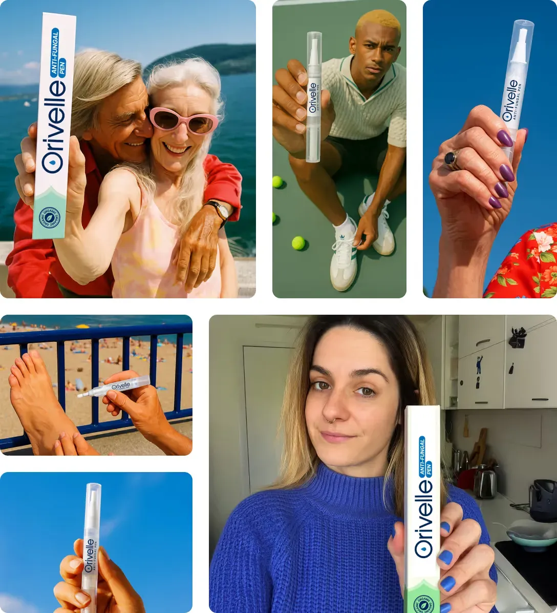 Orivelle Nail Care Pen — 3-pack bundle