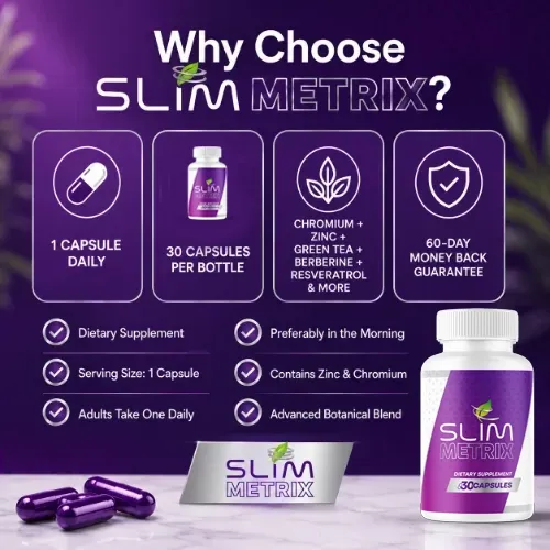 Why choose Slim Metrix Dietary Supplement